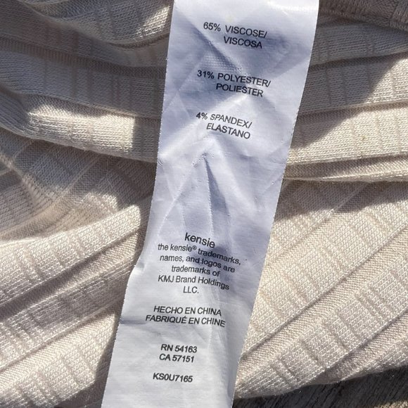 NWOT - Kensie Open Back Long Sleeve Bodysuit - Size Small - Picture 5 of 12